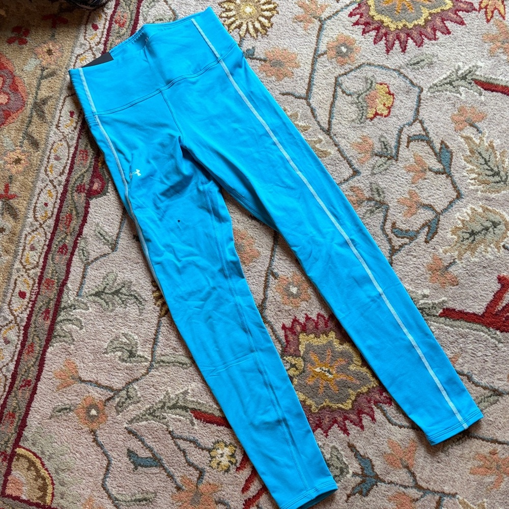 Under Armour Bright Blue High-Waisted Leggings